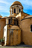 Hania, the Akrotiri peninsula. The Aya Tridha Mon Zangarlo monastery. The apses of the church.